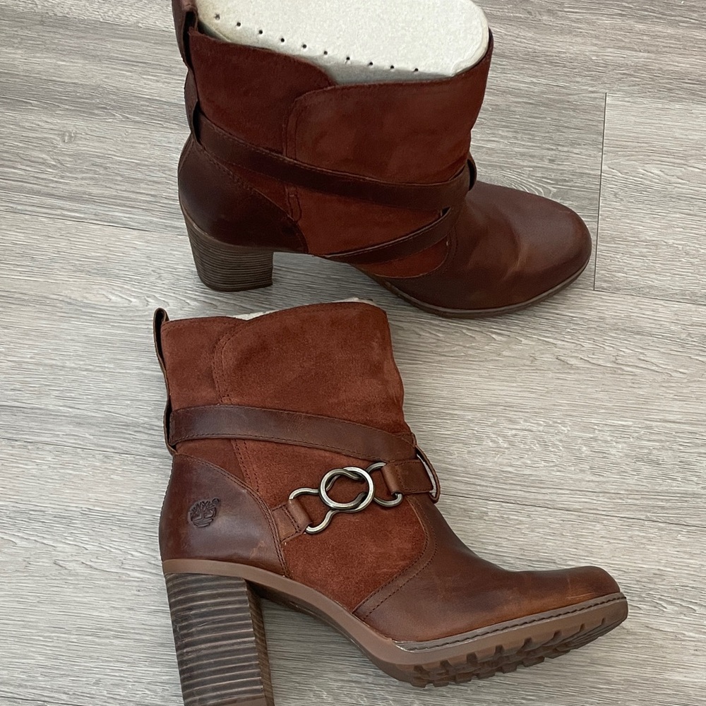 Timberland Women's Chestnut Heeled Boots